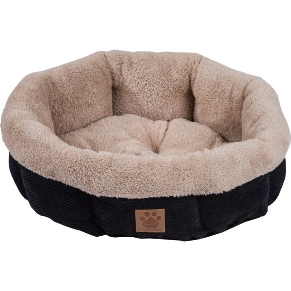 Precision Pet SnooZZy Mod Chic Round Shearling Bed