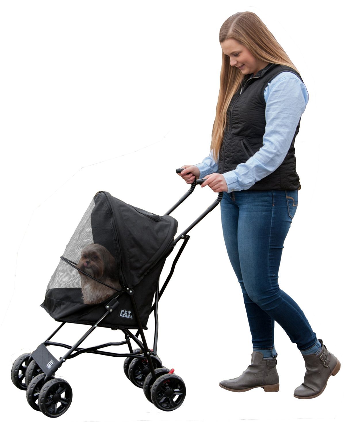 Pet Gear Travel Lite Pet Stroller for Cats and Dogs