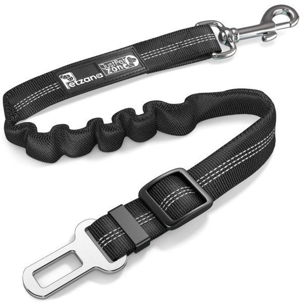 Seat Belt for Dogs with Elastic Bungee Buffer