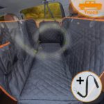 Dog Seat Cover for Trucks with Mesh Window