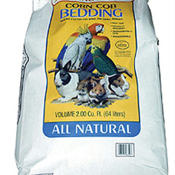 Sun Seed Company 50-Pound 40-Pack Corn Cob Small Animal Bedding