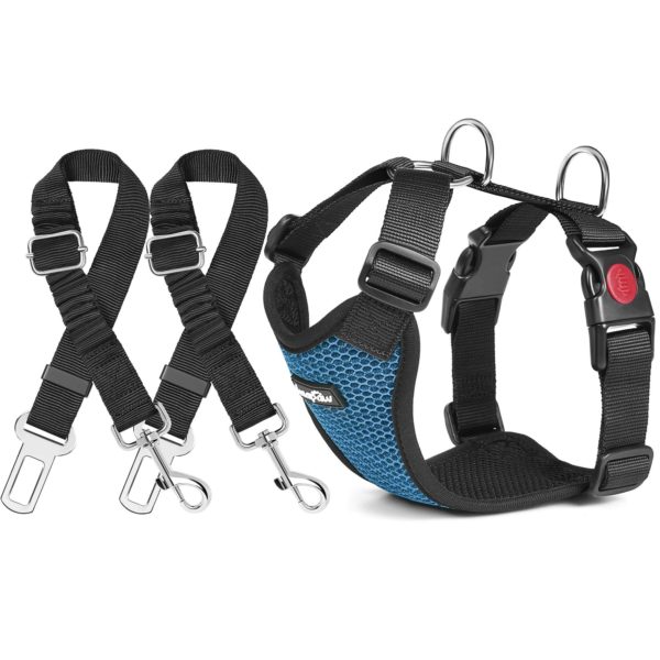 haapaw Dog Seatbelt 2 Packs Adjustable Dog Seat Belt