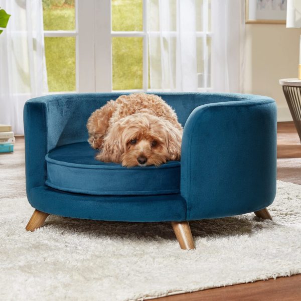 Enchanted Home Pet Blue Rosie Pet Sofa