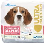 Paw Inspired 32ct Disposable Dog Diapers