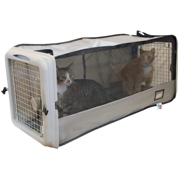 Portable Cat Cage Open Kennel