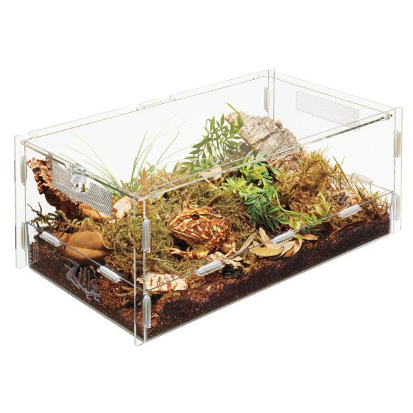 Micro Habitat Terrariums with Locking Latch