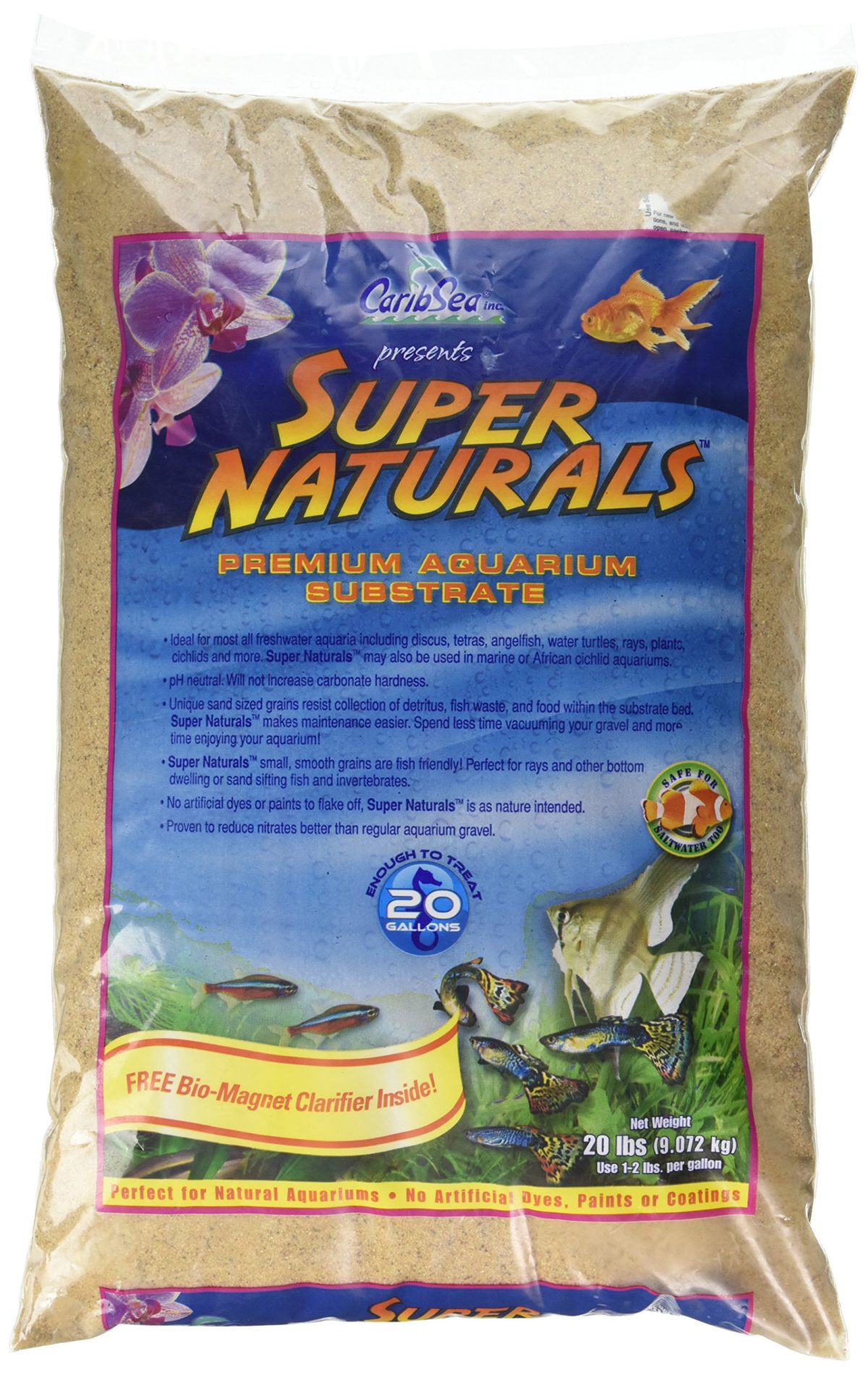 Caribsea Super Naturals Aquarium Sand