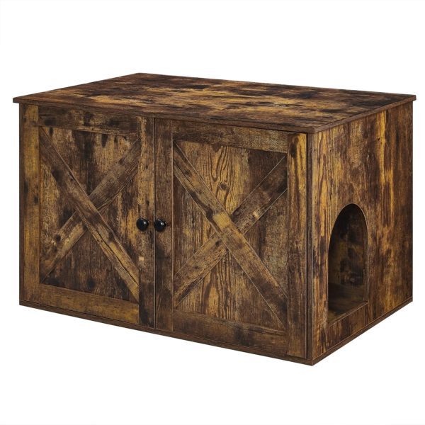 Wooden Cabinet Furniture Hidden Cat Litter Box