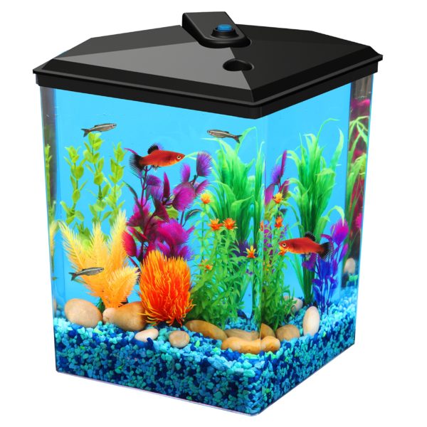 Koller Products AquaView 2.5-Gallon Fish Tank
