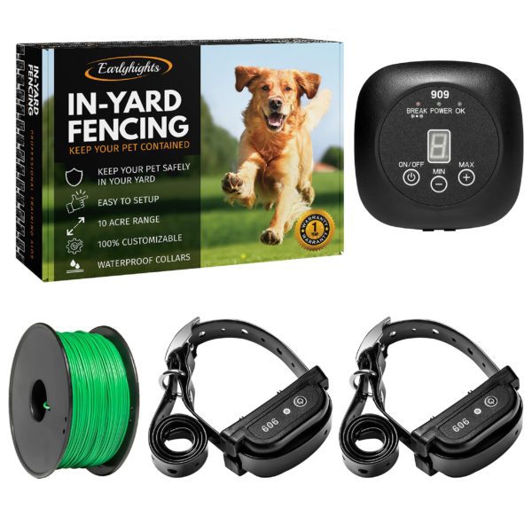 Earlyhights Electric Underground Outdoor Dog fence System