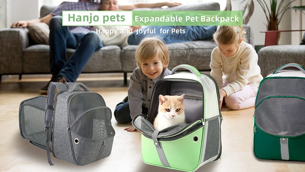 Pet Carrier Backpack for Traveling, Escape Proof This mesh expandable cat carrying backpack is a brilliant snug pet home for pet buddy to relaxation and sleep at residence and journey. Waterproof materials to guard pet buddy from small rain. Expandable dog backpack service for small dogs airline authorised comes with a number of safety equipment. Escape-proof zipper to forestall kitten or pet from by chance opening zipper. Safety leash connects to pet collar or harness. Steel body to maintain the expandable pet backpack form sturdy and powerful. Scratchproof mesh prevents from bites/scratches. Reflective strap for security at night time. This cat backpack service expandable designed with security.