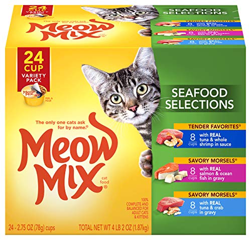 Seafood Selections Wet Cat Food Meow Mix