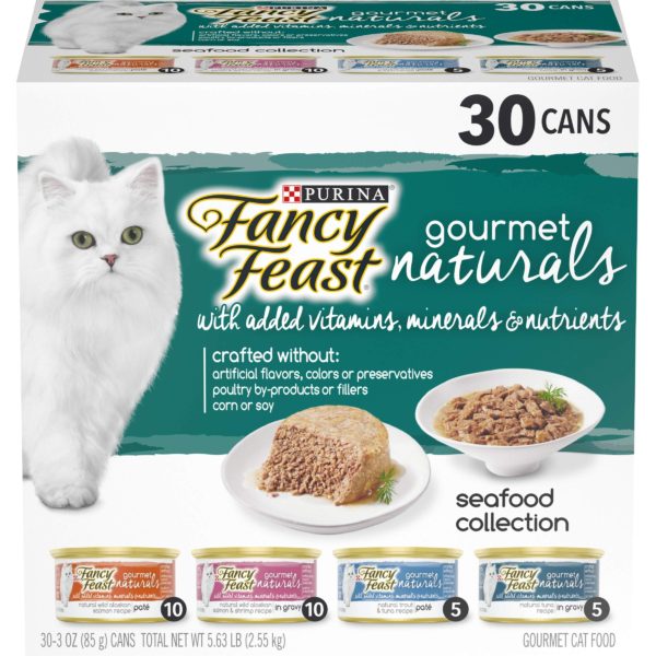 Purina Fancy Feast Natural Wet Cat Food Variety Pack