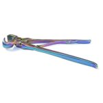 Rainbow Farrier Hoof Nippers - Precision Pony Hoof Trimmers for Foal, Shetland, Miniature, and Donkey Horses - 10 Inches - Image 4