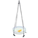 Efficient 16" Seed Hoop Catcher for Hanging Poultry Feeder Tray - Attract Birds and Keep Your Outdoor Garden Clean and Tidy.