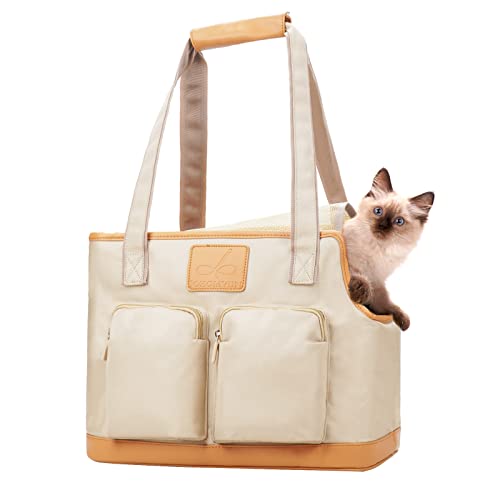 Chic Paws: Foldable Waterproof Dog Carrier Purse
