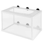 Create a Safe and Comfortable Environment for Your Baby Fish with the Large Fish Breeding Net - Hang-On Nursery Box for Your Aquarium.