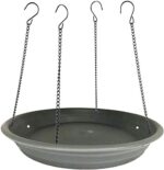 Bird Seed Catcher Tray - Hanging Platform Feeder with Seed Hoop, Catcher, and Platform Tray - Essential Bird Feeder Equipment.