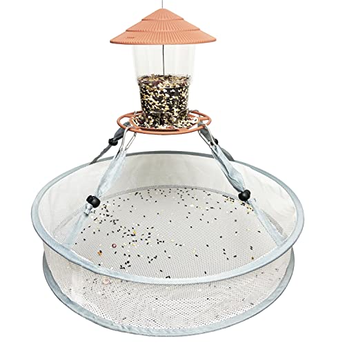 Bring your backyard to life with the Wild Chook Feeder & Seed/Shell Catcher - The perfect external ornament for your patio and yard!