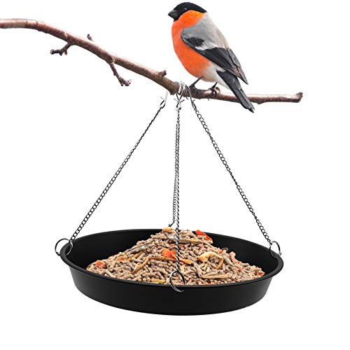 Keep Your Garden Clean and Your Birds Happy with Our Bird Seed Catcher Tray Platform Feeder - The Perfect Addition to Your Backyard!