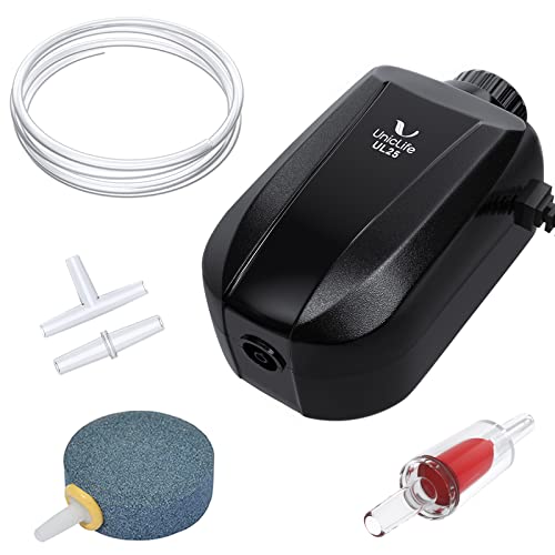 Transform Your Aquarium's Atmosphere with the 30 GPH Adjustable Aquarium Air Pump – Whispers of Oxygen for Serene Small Fish Tanks