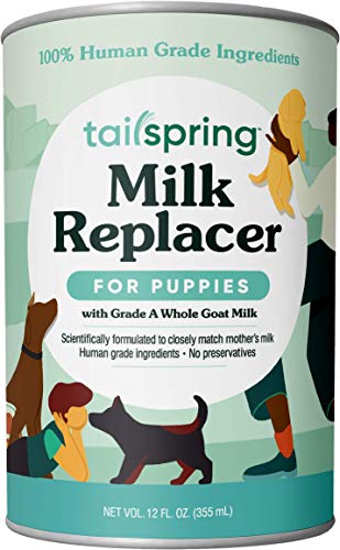 Wholesome Wagging Tails: Liquid Goat Milk Replacer for Puppies