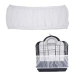 Chicken Cage Mesh Seed Catcher Cover - Durable, Breathable & Washable with Large Size and 4 Color Options.
