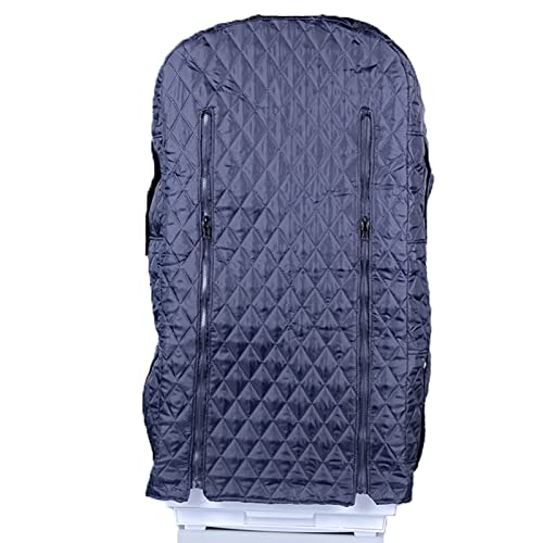 Universal bird cage cover designed for comfort, featuring breathable cotton material, double zipper closures, and a flap for easy access, providing a dark and peaceful environment for pet birds