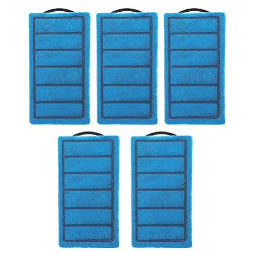 Upgrade Your Aquarium Filtration System Today! Get 5pcs of Premium Fish Tank Filter Sponge Board - The Perfect Replacement for Your Turtle Water Filter Pad and Aquarium Cartridge Foam Carbon Filters.