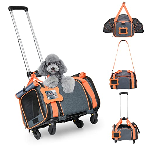 Expandable Pet Carrier with Wheels: Your Perfect