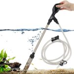 Effortless Aquarium Maintenance: 80GPH Manual Gravel Cleaner