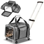 Airline Approved Expandable Pet Carrier on Wheels