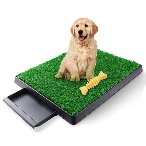 Dog Grass Pad with Tray - Indoor/Outdoor Pet