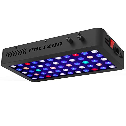 Phlizon 165W Dimmable LED Aquarium Light: