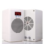 EVERSECU 72W Aquarium Water Chiller designed for efficient temperature control in freshwater and marine tanks below 20 liters with a clear temperature display and quiet operation