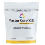 Breeder's Edge Foster Care GM - Goat milk-based powdered milk replacer for puppies, kittens, cats, and dogs, providing complete nutrition for young pets