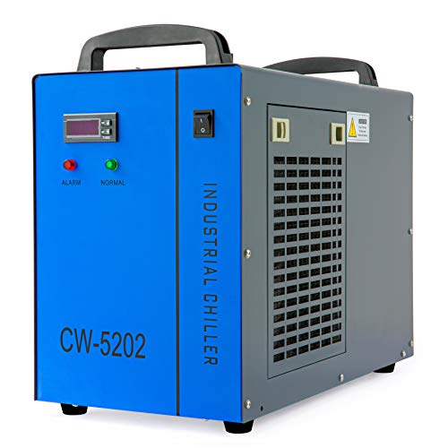 6L Dual Industrial Water Chiller 0.9hp:  - CW-5202 Water Cooler with Dual Inlets & Outlets