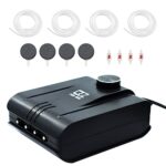 Powerful Aquarium Air Pump with 4 Outlets