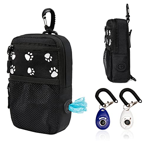 Dog Treat Pouch with Pet Training Clickers - Ultimate