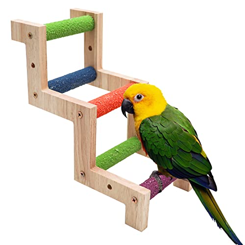 Wooden Chook Ladder Bridge: The Ultimate Climbing Toy and Cage Accessory for Small Animals