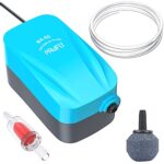 WhisperLite Compact Aquarium Air Pump: Quiet Oxygen Aeration