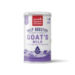 The Honest Kitchen Instant Goat's Milk - 5.2 oz powdered supplement for dogs and cats, featuring probiotics and all-natural ingredients, simply rehydrated with water