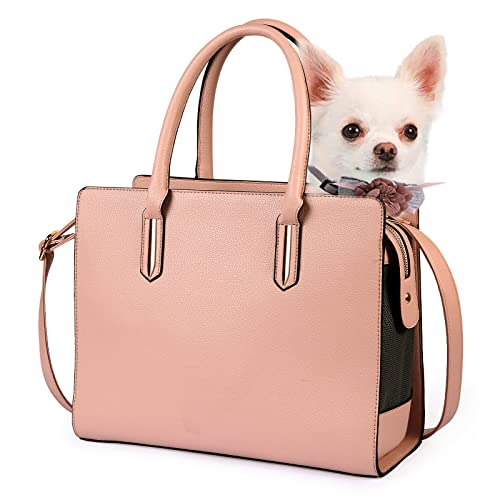Pink Small Dog Purse Carrier - Airline Approved Travel
