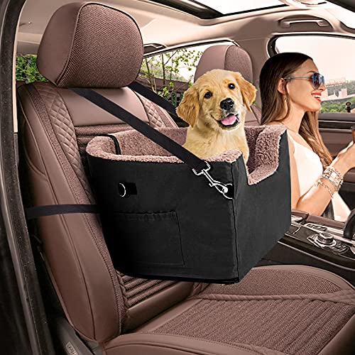 Dog Booster Seat for Small Dogs - Elevated Pet Car