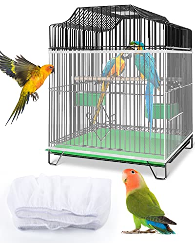 Bird's Home Neat and Tidy with the Universal Cage Seed Catcher