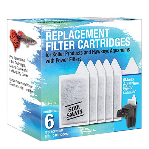 Small Replacement Filter Cartridges - 6-Pack for Optimal