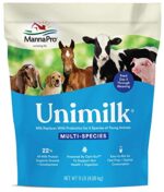 Manna Pro UniMilk Multi-Species Milk Replacer - 9 lb powder designed for puppies and other young animals, providing highly digestible nutrition for optimal growth