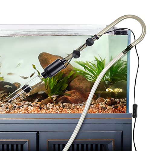 Electric Gravel Cleaner for Quick Water Changes