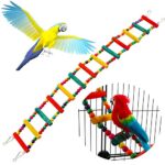 This comprehensive overview showcases the incredible value of the Wood Colorful Climbing Ladder Toy, making it an appealing choice for bird owners seeking to enrich their pets' lives.