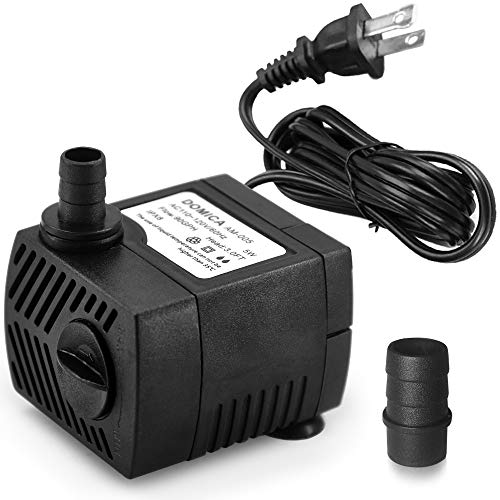 Experience the Power of 90 GPH Mini Submersible Pump: Perfect for Water Features, Aquariums, Fish Tanks, Tabletop Fountains, Pet Fountains, and Outdoor Pond Fountains